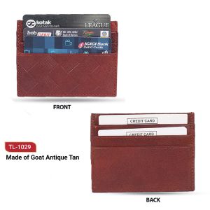 TL1029*CARD HOLDER LEATHER