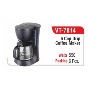 VT7014*DRIP COFFEE MAKER FILTER 6 CUP