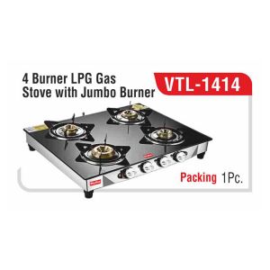 VTL1414*GAS STOVE 4 BURNER WITH JUMBO BURNER