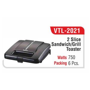 VTL2021*2 SLICE SANDWICH/GRILL TOASTER