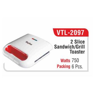 VTL2097*2 SLICE SANDWICH/GRILL TOASTER