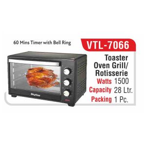 VTL7066*OVEN TOASTER GRILL WITH BELL RING 28 LTR
