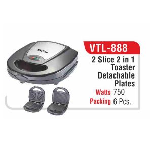 VTL888*2 IN 1 CHANGEABLE TOASTER (MULTI GRILL)