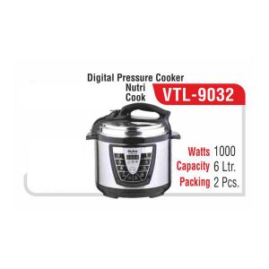 VTL9032*DIGITAL ELECTRIC PRESSURE COOKER 6 LTRS