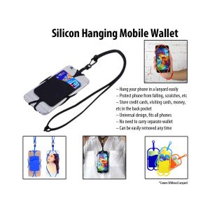 Silicon Hanging Mobile Wallet